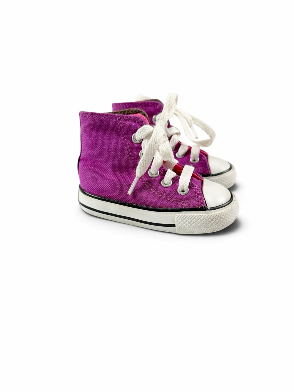 Converse Chuck Taylor All Star High Top Sneakers Purple Infant Size 4